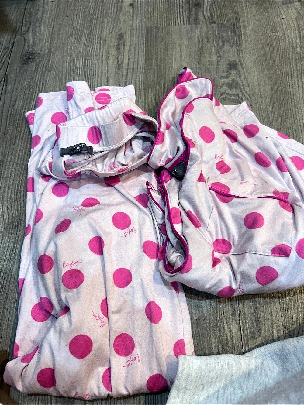 Pink Polka Dot One-Piece